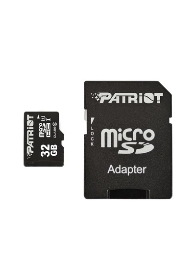 Patriot Lx Series High Speed Micro Sdxc Class 10 Uhs-ı Bis Zu 70 Mb/s Aktarım Hızları Parent Asın 32 Gb Siyah Psf32gmcsdhc10
