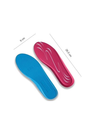 Pullman 186 - MW Blue Gel Memory Foam Darbe Emici Yumuşak Kadın Sneaker Tabanlığı