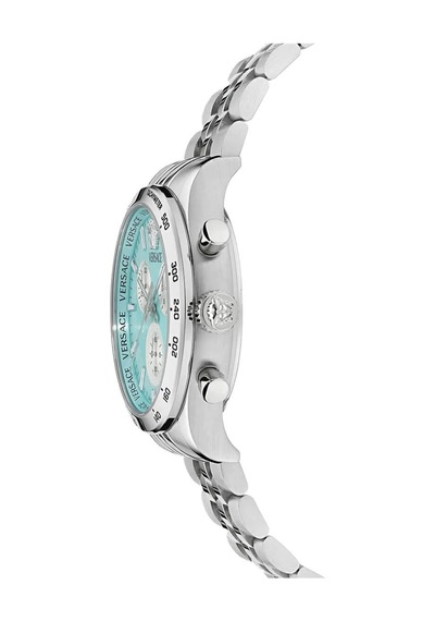 Versace Hellenyium Chrono Petite Vrscvecfa0724 Altın - Mavi