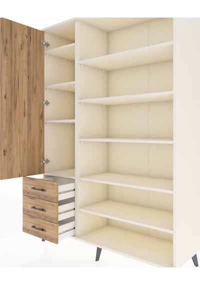 Hyperion Dolap 9 Raflı 3 Çekmeceli 3 Kapaklı 132x44x195 Aytaşı-çam/çam Atlas Çam/atlas Çam Hyperion Dolap 9 Raflı 3 Çekmeceli 3 Kapaklı 132x44x195 Aytaşı-çam/çam Atlas Çam/atlas Çam