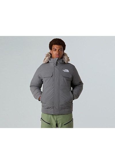 The North Face M Mcmurdo Bomber Erkek Outdoor Montu 600 Dolgu Kaz Tüyü Nf0a5gd90uz1 Gri Gri