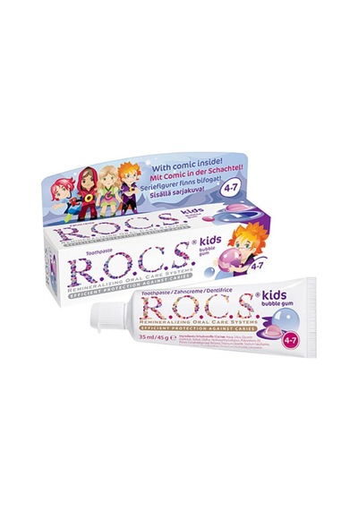 Rocs Kids 4-7 Balon Sakızı Diş Macunu 35 Ml