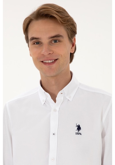 U.s. Polo Assn. Erkek Basic Gömlek 2225434 Beyaz U.s. Polo Assn. Erkek Basic Gömlek 2225434 Beyaz