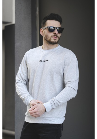 Oksit Lgg Brooklyn Comfort Pamuklu Erkek Sweatshirt