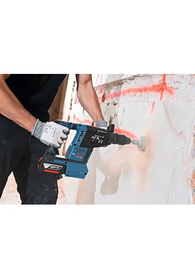 Bosch Professional GBH 18V-26 F 18 Volt 6 Ah Çift Akülü Kırıcı Delici - 0611910003