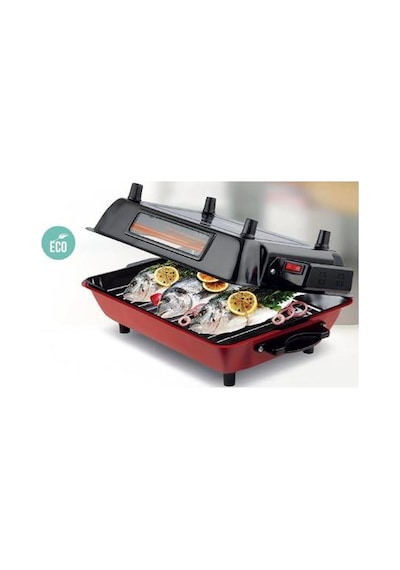 İnova IB-320022 1100 W Camlı Elektrikli Izgara Barbekü