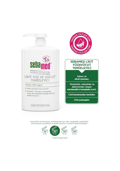 Sebamed Hassas Ciltler İçin Yüz & Vücut Temizleyici 300 Ml