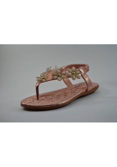 Beety Ts-402 Rose Pembe Kadın Sandalet Pudra