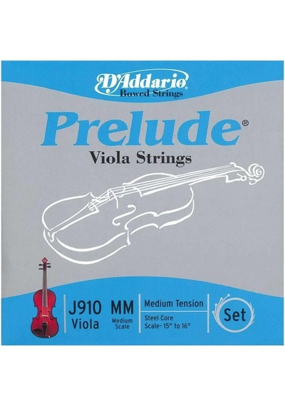 Daddario J910mm Viyola Tel Seti Prelude, Medium Scale Medium