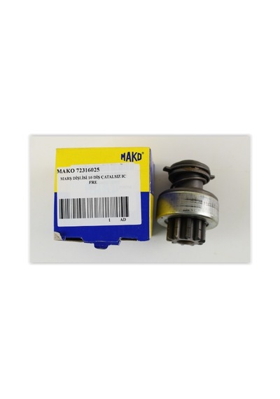 Mako 72316025 Marş Dişlisi 10 Diş Çatalsız İç Freze Tm30