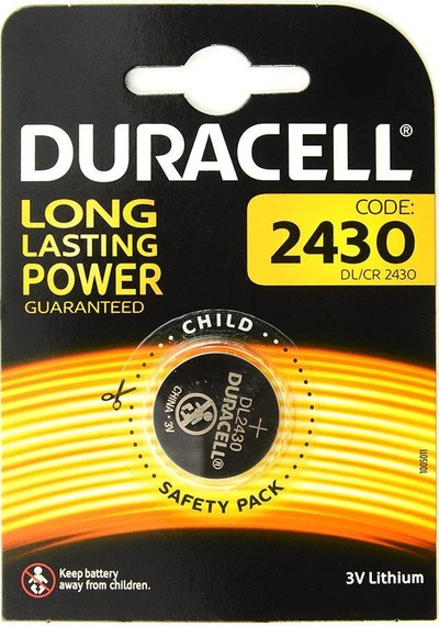 Yuvarlak Düğme Pil 2430 3 Volt