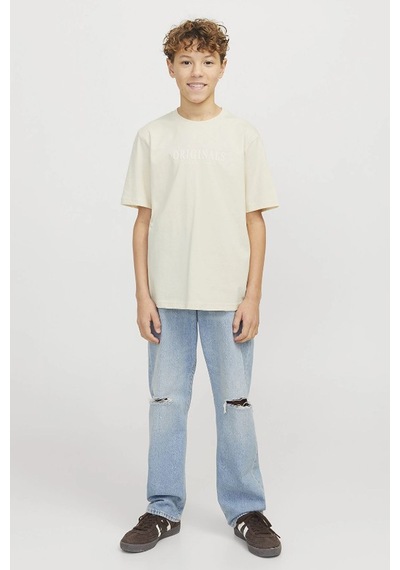 Jack & Jones Jorfrederiksberg Çocuk Tişört BEYAZ