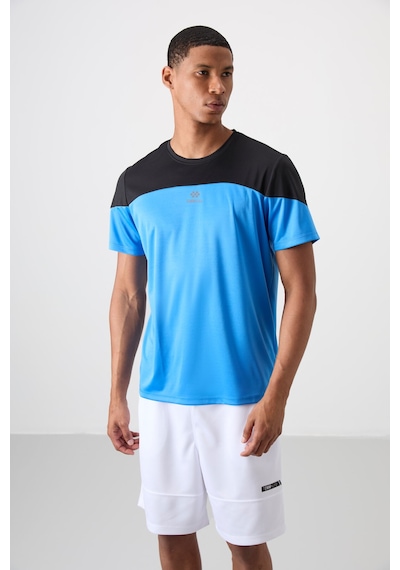 Tommy Life Saks Polyester Nefes Alan Dokulu İnce Esnek Standart Fit Erkek Performans T-shirt - 88386 Saks Tommy Life Saks Polyester Nefes Alan Dokulu İnce Esnek Standart Fit Erkek Performans T-shirt - 88386 Saks