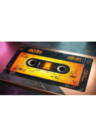 Oryn Cassette / Edition 90x40cm Gaming Mousepad - 3mm Kalınlık Sarı