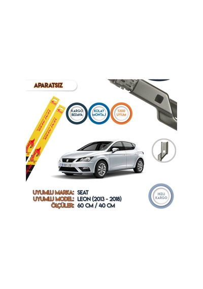 Seat Leon İnwells Muz Silecek Takımı 2013-2018 Mk3