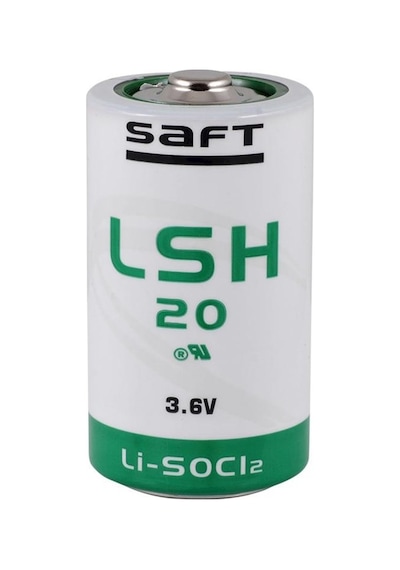 Saft LSH20 D Size 3.6 V Li-SOCI2 Lityum Pil