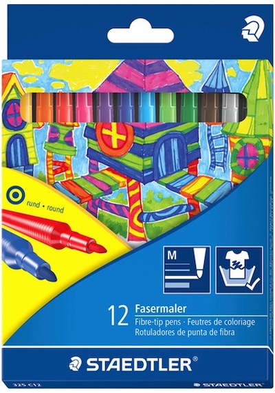 Staedtler Keçeli Kalem Noris Clup 12Li C12