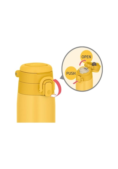Thermos Jos-550 Vacuum Insulated Mug Taşıma Halkalı 0,55 Lt Çok Renkli