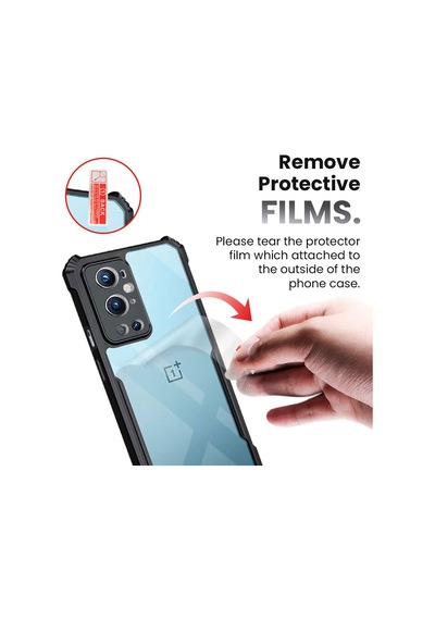 Oneplus 9 Pro Kılıf Kamera Ve Köşe Koruma Arkası Sararmaz Şeffaf