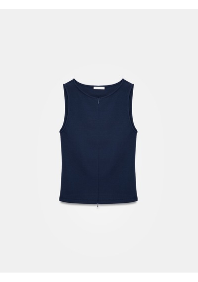 Dilvin 31764 Fermuar Detaylı Top-k.lacivert K.lacivert
