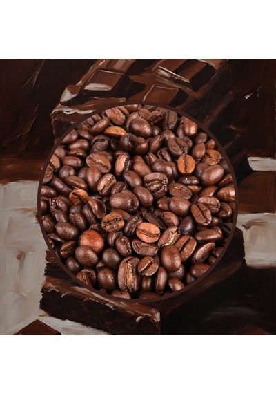 Mim And More Double Chocolate Coffee Duble Çikolata Aromalı Kahve Çekirdek Kahve 200 G