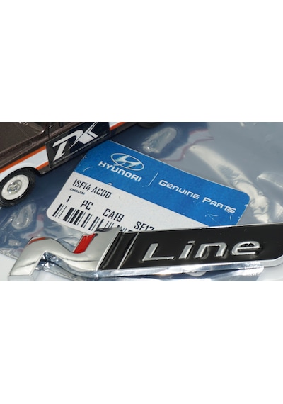 Dk Tuning Hyundai N Line Bagaj Krom Metal Logo Amblem Arma Bagaj Arma