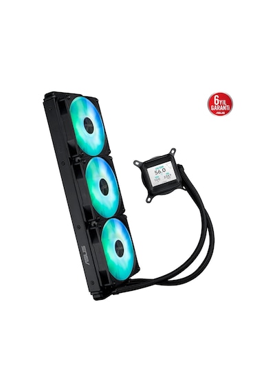 Asus Lc 360 Argb Lcd 360mm Intel-amd Uyumlu Sıvı Soğutucu