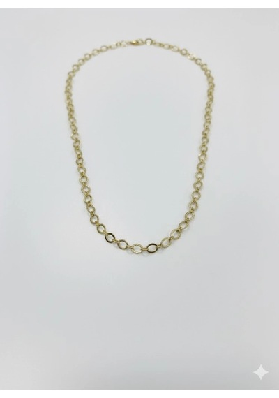 Kaplama Zincir Pirinç Cm Kolye Zincir 45 Cm - Kl0271 Çok Renkli