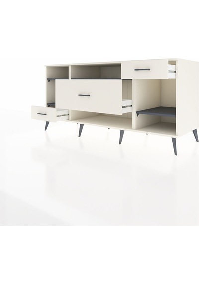 Kronos Konsol 4 Raflı 3 Çekmeceli 176x59x83 Aytaşı-antrasit/aytaşı Antrasit/aytaşı Kronos Konsol 4 Raflı 3 Çekmeceli 176x59x83 Aytaşı-antrasit/aytaşı Antrasit/aytaşı