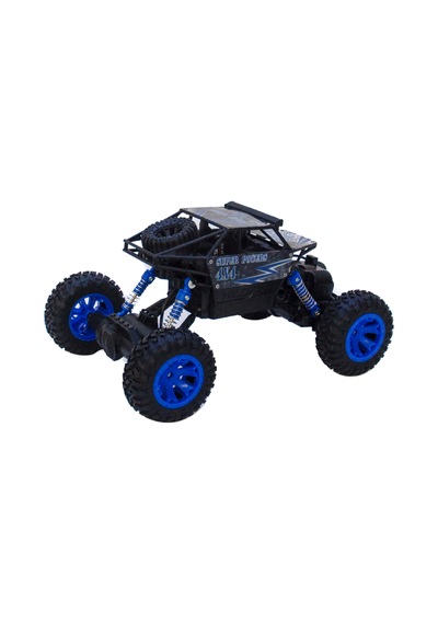 R/C 1:18 Rock Crawler Uzaktan Kumandalı Şarjlı Araba Mavi