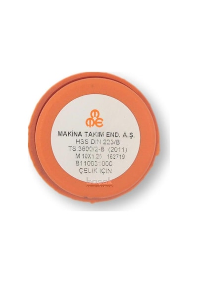 Mte M10 X 1.25 Pafta İnce Vidalı Hss Dın 223/b
