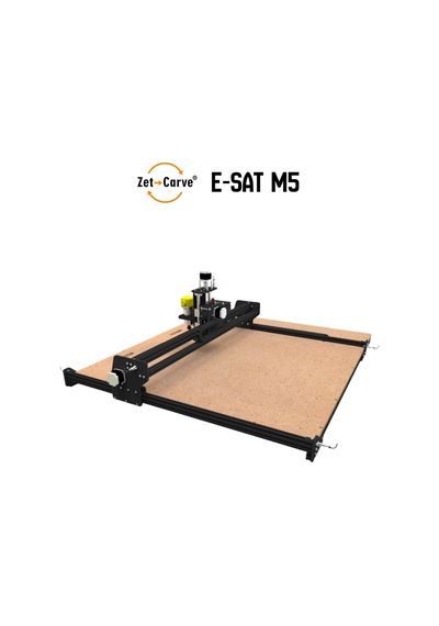 Zetcarve E-sat M5 Cnc Router 60x60 Cm