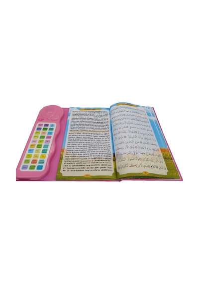 Sesli Yasin Kitaplı Sesli Yasini Şerif Ögreten Cihaz Pembe