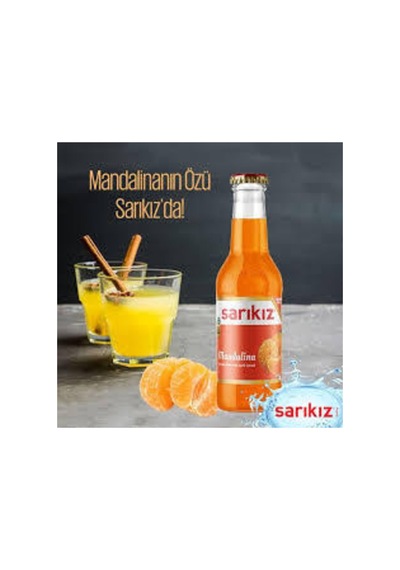 Mandalina Aromalı Maden Suyu 200 Ml 24'lü