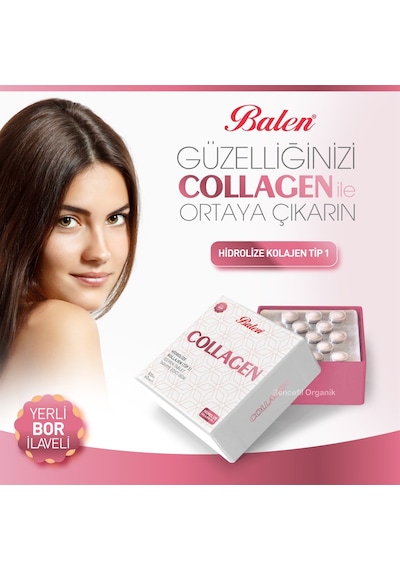 Balen Collagen Hidrolize Kollajen (Tip1) 60 Tablet Kolajen