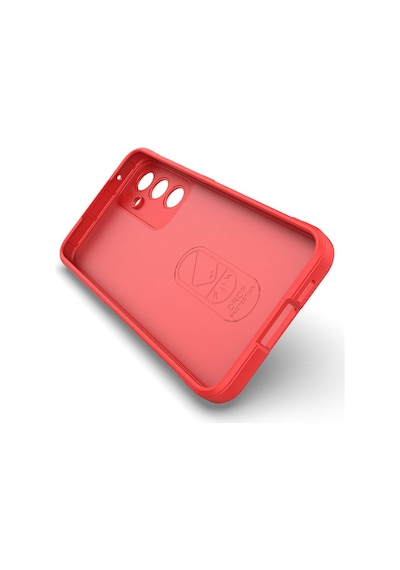 Noktaks Samsung Galaxy Uyumlu A55 Kılıf Esnek Tpu Oyuklu Arka Yüzey Tasarımlı Etnik Silikon Kapak Lacivert T32596