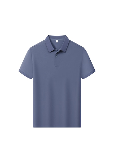 New Performance.arw98255.serintutan-antibakteriyel-yüksek Kalite.çıtçıtlı Polo T.shirt Mavi