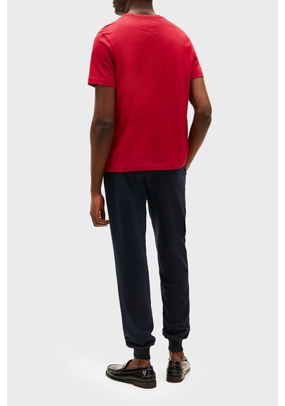 Tommy Hilfiger Erkek T Shirt Mw0mw39995 Xld Kırmızı Kırmızı