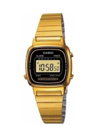 Casıo La670wga-1df Retro Kadın Kol Saati Gri