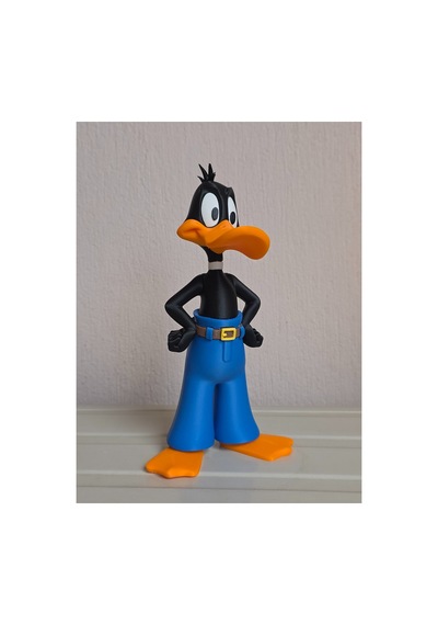 Pantolonlu Duffy Duck Figür 20cm-3d Baskı-kolleksiyonluk Biblo