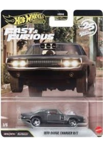 Hot Wheels Premium Fast And Furious 1970 Dodge Charger Jhw74 Sar