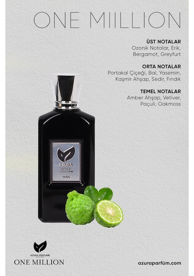 Azura E39 Style Erkek Parfüm EDP 60 ML