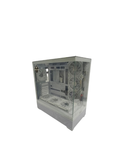 Zoko Alpha 7x120mm Argb Fan+kontrolcü+kumanda Pc Boş Beyaz Kasa