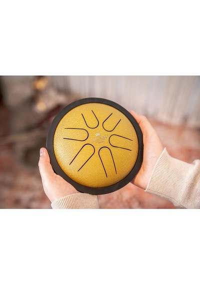 Meinl Sonic Energy Mstd3g Mini Steel B-major 6'' Tongue Drum Gold
