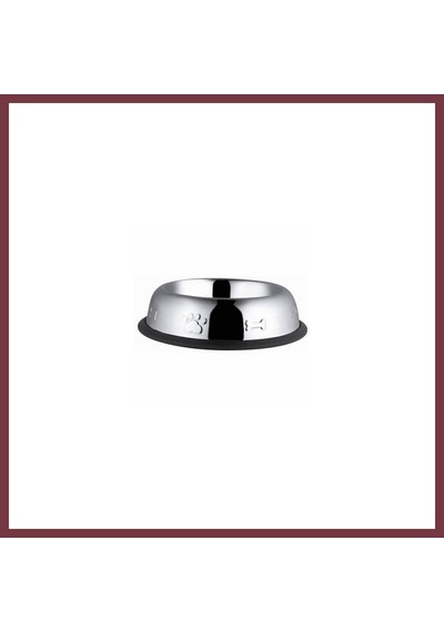 Storeşahin Desenli Oval Metal Kedi Ve Küçük Irk Köpek Mama Su Kabı 8 Oz 12 Cm Shn0720