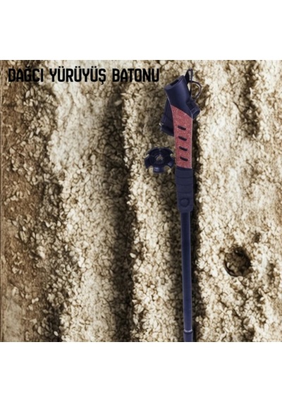 Uyguna-yakala Dağcı Yürüyüş Batonu-70779105 Çok Renkli