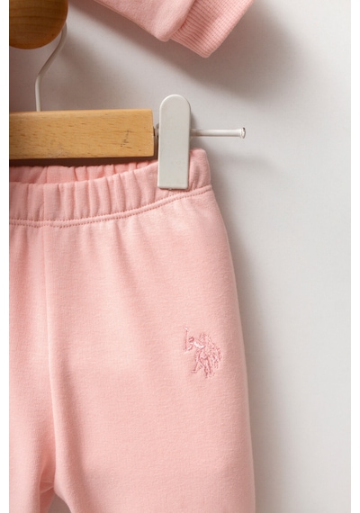 U.S. Polo Assn. U.s. Polo Assn Kız Bebek Pembe Takım Usb2718-c-v1 Pembe
