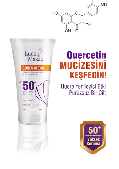 Luce & Mazzo Çok Yüksek Koruyucu Yüz Vücut Güneş Kremi SPF50+ 50 ML
