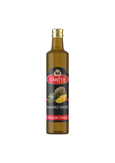 Nahita Ananas Sirkesi, Doğal Fermantasyon, %100 Doğal, Katkısız, 500 Ml