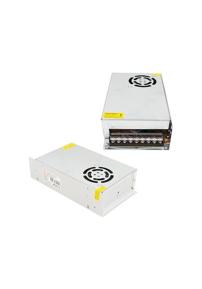 Powermaster Pm-14070 12 Volt 30 Amper 360 Watt Fanlı Metal Kasa Adaptör